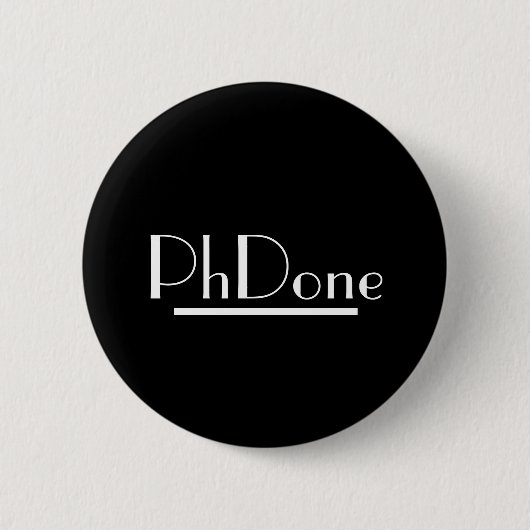 PhGedaan Ronde Button 5,7 Cm (Voorkant)