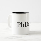 PhGedaan Tweekleurige Koffiemok (Voorkant links)