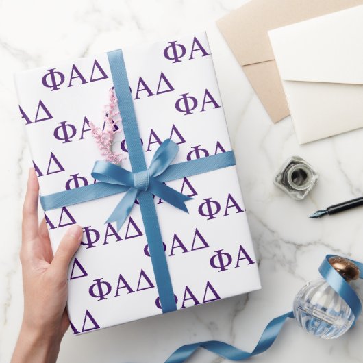 Phi Alpha Delta Griekse Letters Cadeaupapier (Geschenken)