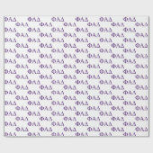 Phi Alpha Delta Griekse Letters Cadeaupapier (Vlak)