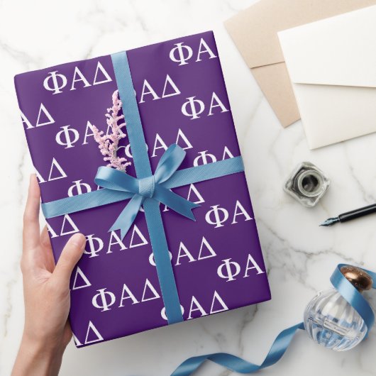 Phi Alpha Delta Griekse Letters Cadeaupapier (Geschenken)