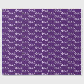 Phi Alpha Delta Griekse Letters Cadeaupapier (Vlak)