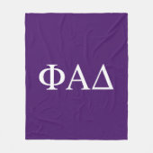 Phi Alpha Delta Griekse Letters Fleece Deken (Voorkant)