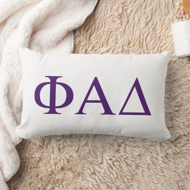 Phi Alpha Delta Griekse Letters Kussen (Deken)