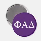Phi Alpha Delta Griekse Letters Magneet (Voorkant / Achterkant)