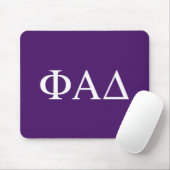 Phi Alpha Delta Griekse Letters Muismat (Met muis)