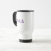 Phi Alpha Delta Griekse Letters Reisbeker (Voorkant links)