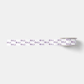 Phi Alpha Delta Griekse Letters Satijnen Lint (Voorkant)