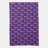 Phi Alpha Delta Griekse Letters Theedoek (Verticaal)
