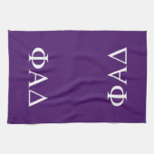 Phi Alpha Delta Griekse Letters Theedoek (Horizontaal)