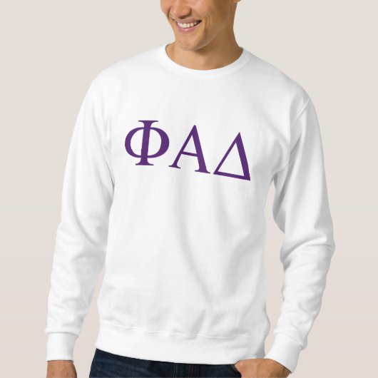 Phi Alpha Delta Griekse Letters Trui (Voorkant)