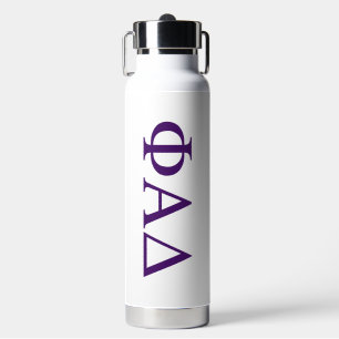 Phi Alpha Delta Griekse Letters Waterfles