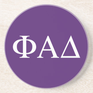 Phi Alpha Delta Griekse Letters Zandsteen Onderzetter