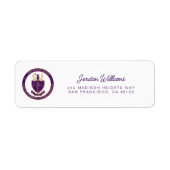 Phi Alpha Delta-logo Etiket (Voorkant)