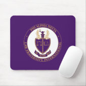 Phi Alpha Delta-logo Muismat (Met muis)