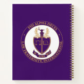 Phi Alpha Delta-logo Notitieboek (Achterkant)