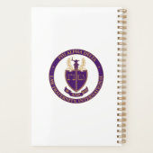Phi Alpha Delta-logo Planner (Achterkant)