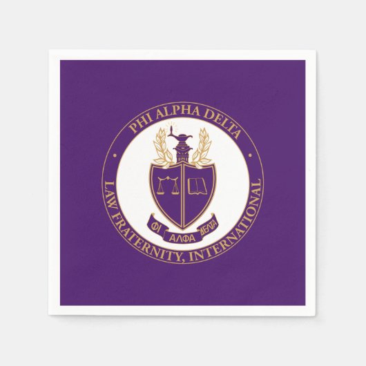 Phi Alpha Delta-logo Servet (Voorkant)