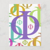 Phi Briefkaart (Voorkant)