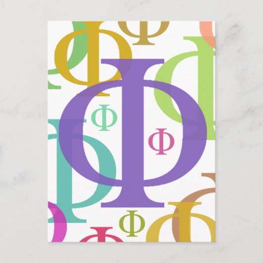Phi Briefkaart (Voorkant)