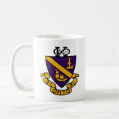 Phi Chi Theta | Kleur Crest Koffiemok (Links)