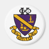 Phi Chi Theta | Kleur Crest Magneet (Voorkant)