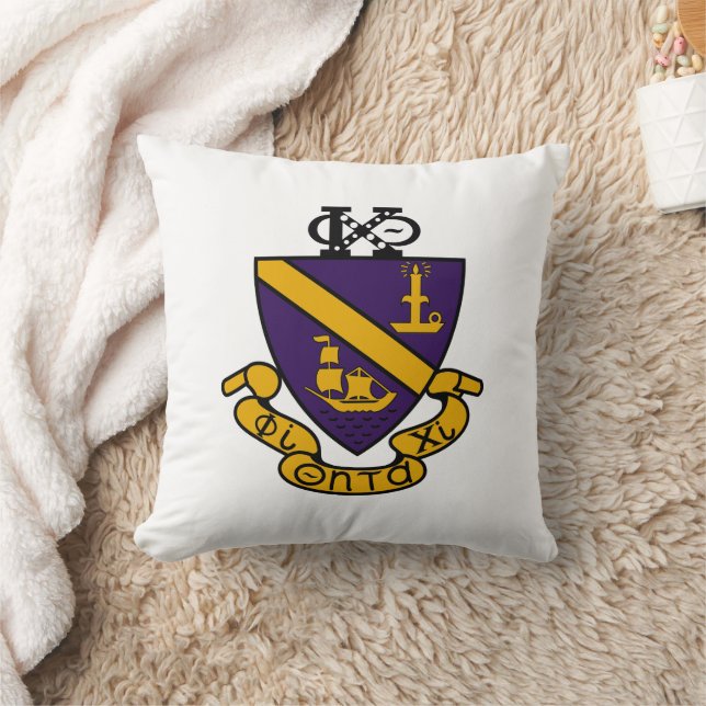 Phi Chi Theta | Kleur Wapen Kussen (Deken)