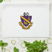 Phi Chi Theta | Kleur Wapen Theedoek (Gevouwen)