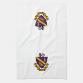 Phi Chi Theta | Kleur Wapen Theedoek (Verticaal)