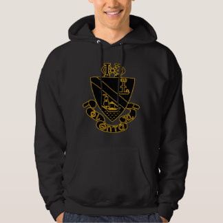 Phi Chi Theta Wapen | Goud en Zwart Hoodie