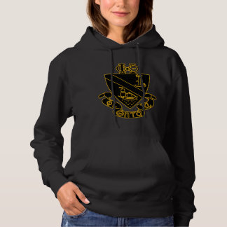 Phi Chi Theta Wapen | Goud en Zwart Hoodie