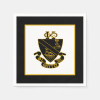 Phi Chi Theta Wapen | Goud en Zwart
