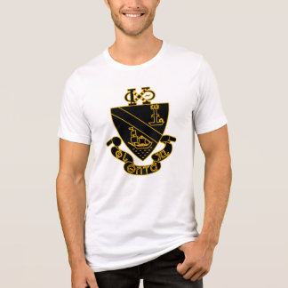 Phi Chi Theta Wapen | Goud en Zwart Tri-Blend Shirt