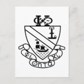 Phi Chi Theta Wapen | Z&W Briefkaart (Voorkant)