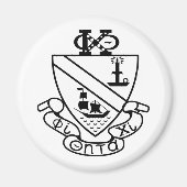 Phi Chi Theta Wapen | Z&W Magneet (Voorkant)