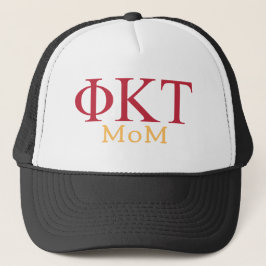 Phi Kappa Tau moeder trucker hoed Trucker Pet