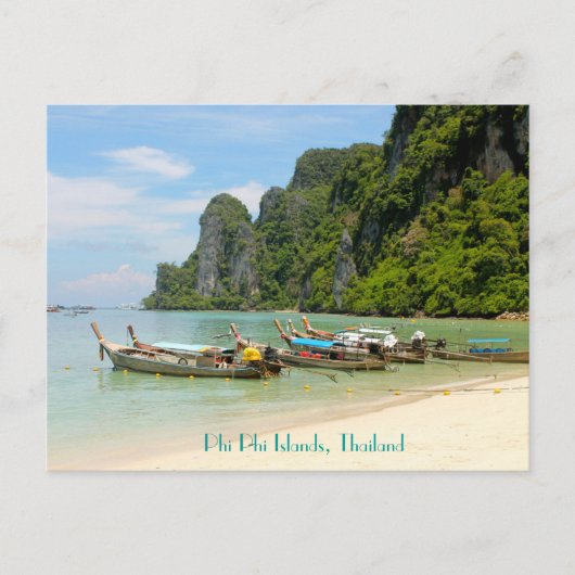 Phi Phi-eilanden, Thailand Briefkaart (Voorkant)