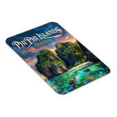 Phi Phi-eilanden Thailand Magneet (Rechterzijde)