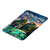 Phi Phi-eilanden Thailand Magneet (Linkerzijde)