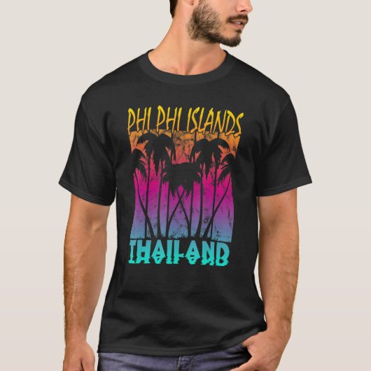 Phi Phi-eilanden Thailand T-shirt (Voorkant)