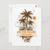 Phi Phi Island Thailand Briefkaart (Voorkant / Achterkant)