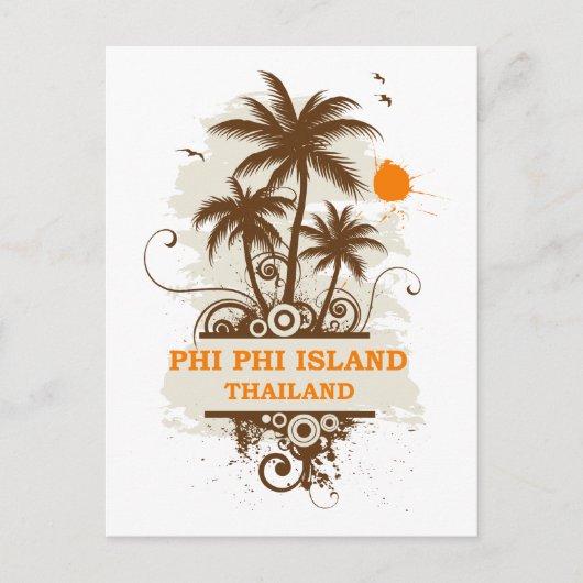 Phi Phi Island Thailand Briefkaart (Voorkant)