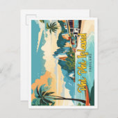 Phi Phi Island Thailand  kunst reizen Briefkaart (Voorkant / Achterkant)