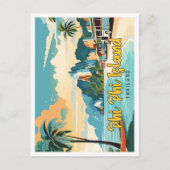 Phi Phi Island Thailand kunst reizen Briefkaart (Voorkant)