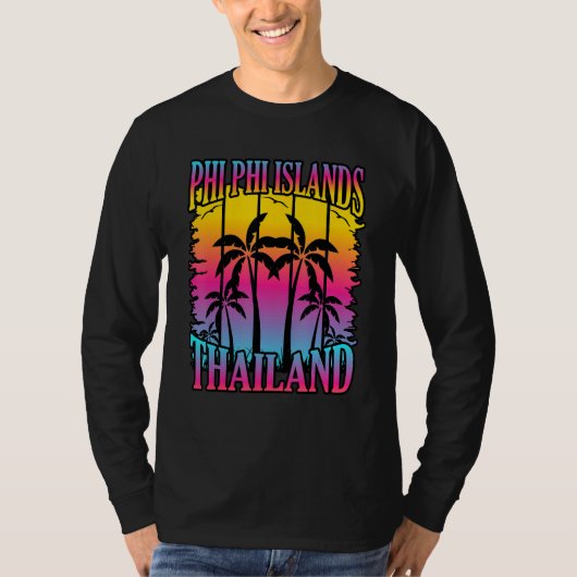 Phi Phi Islands Thailand T-shirt (Voorkant)
