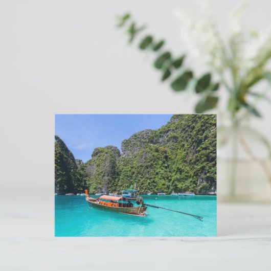 Phi Phi Lay Island Phuket Thailand Briefkaart (Staand voorkant)