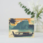 Phi Phi Thailand Briefkaart (Staand voorkant)