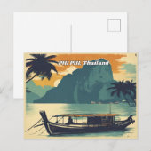 Phi Phi Thailand Briefkaart (Voorkant / Achterkant)