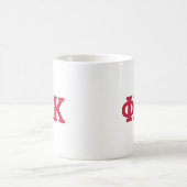 Phi Sigma Kappa Letters Koffiemok (Center)