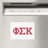 Phi Sigma Kappa Letters Magneet (Insitu (Vaatwasser))